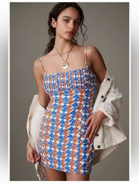 Maeve by Anthropologie
The Ophelia Sleeveless Linen Slim Mini Dress 6